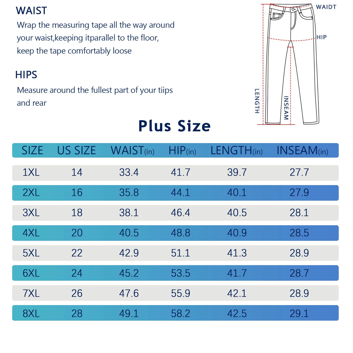 Plus-size women's high-waisted jeans, stylish and leg-lengthening, comfortable light blue cargo pocket flared pants.