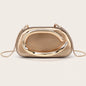 Fashion Women's Handbag Bride Metal Gold Women Luxury Evening Banquet Clutch Bag
