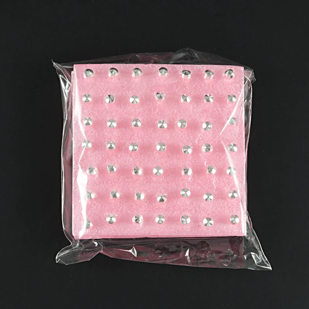 Professional Ear Piercing Gun Tool Set 98pc Ear Studs Steel Ear Nose Navel Body Piercing Gun Unit Tool Kit