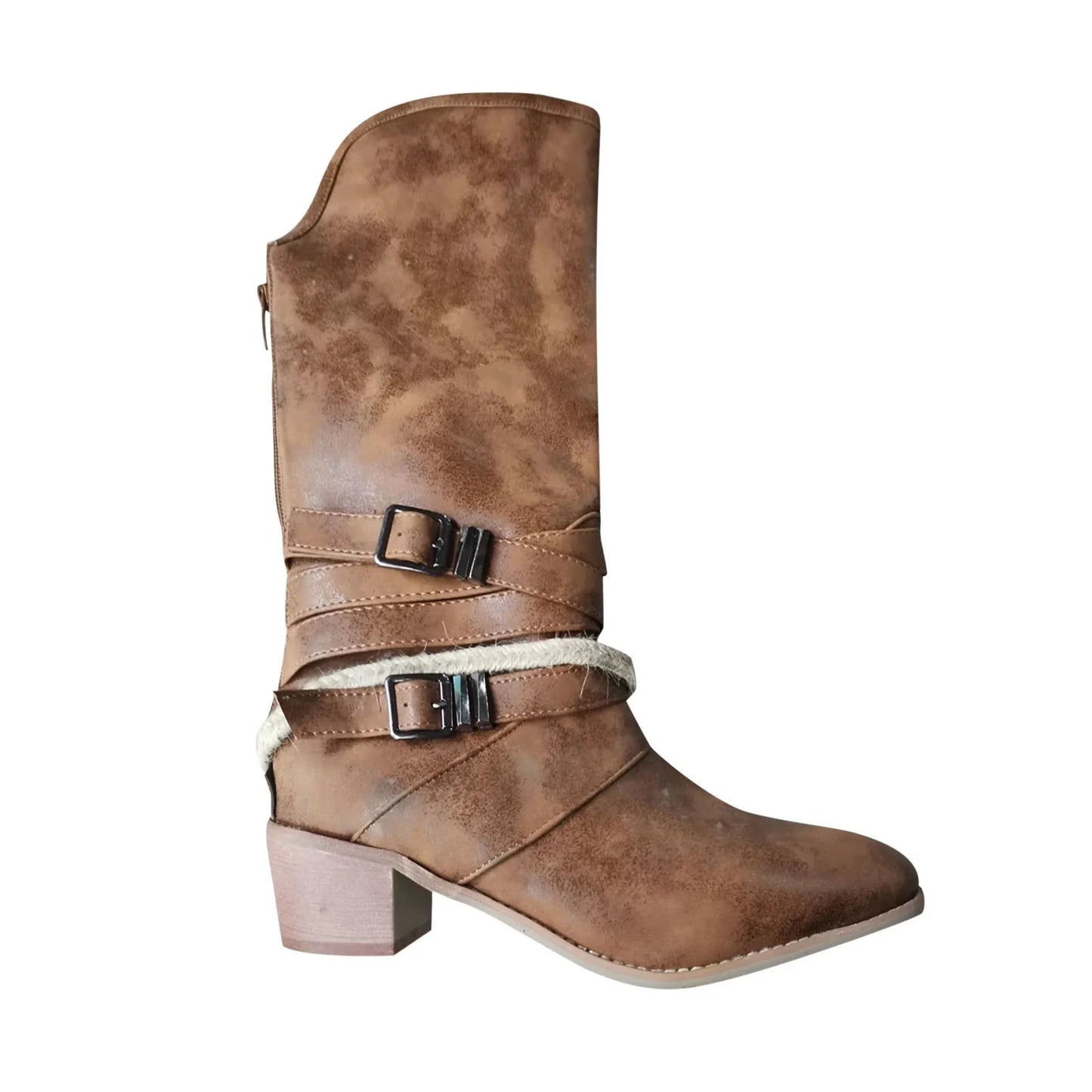 Womens Fashion Boots Knee High Wide Calf