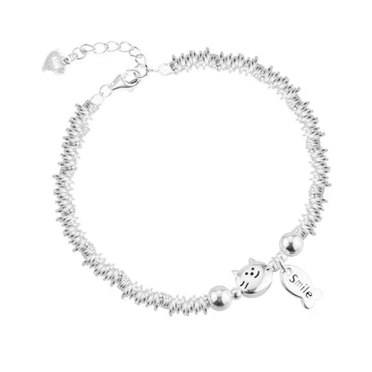 VENTFILLE 925 Sterling Silver Butterfly Bracelet