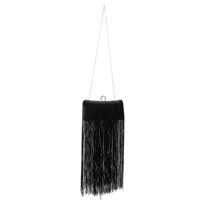 Evening Bag for Women Long Tassel Design Clutch Purses For Wedding Cocktail Prom