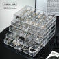 Large Capacity Multi-Layer Desktop Drawer Style Jewelry Box Earring Ring