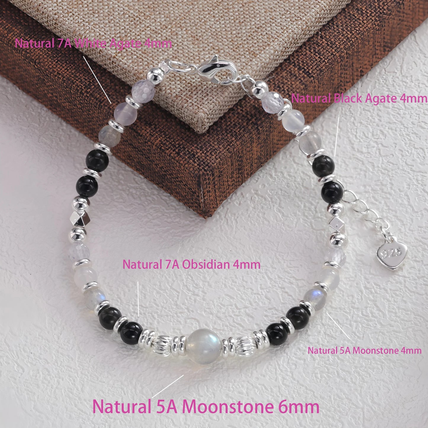 VENTFILLE 925 Sterling Silver Butterfly Bracelet