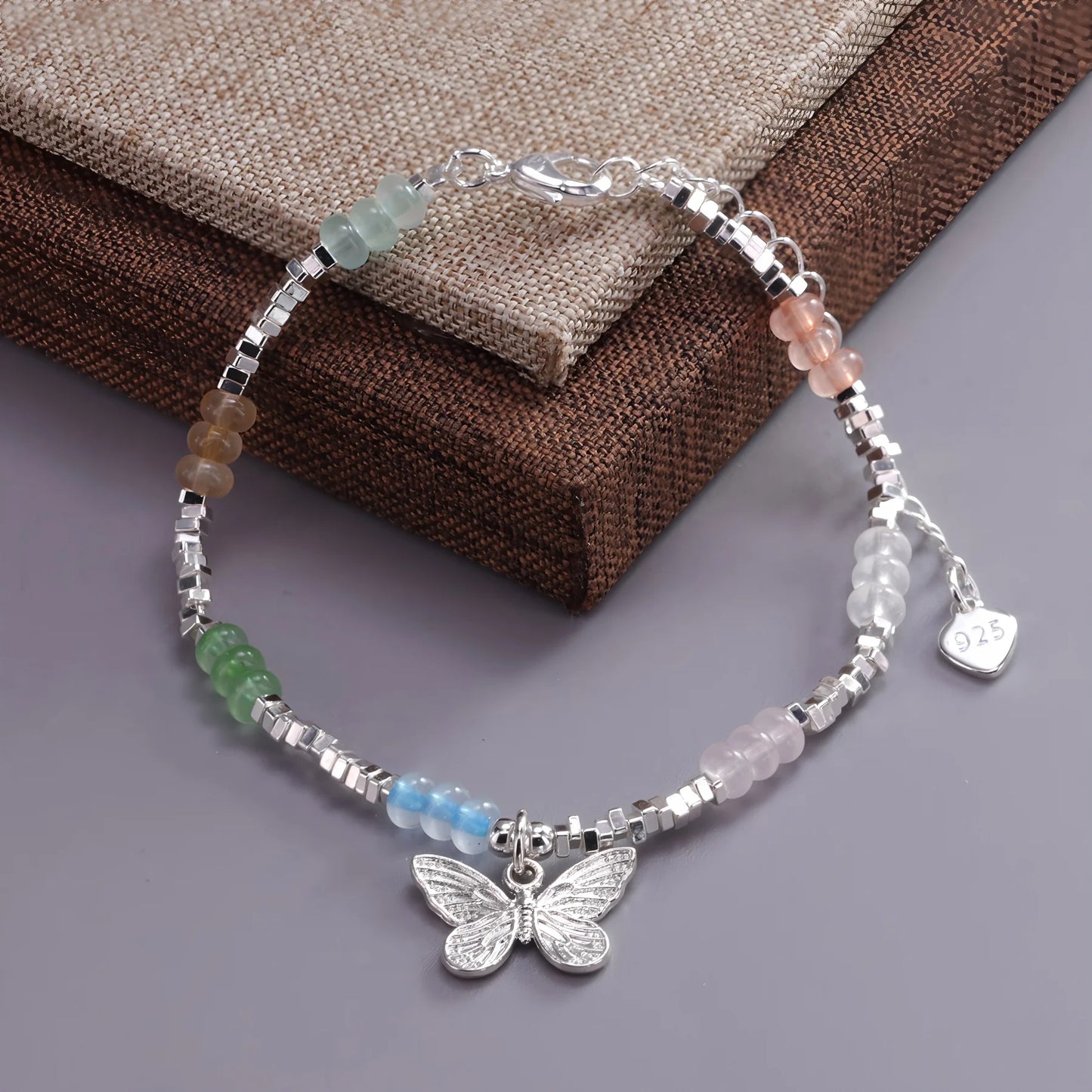 VENTFILLE 925 Sterling Silver Line Extremely fine Bracelet