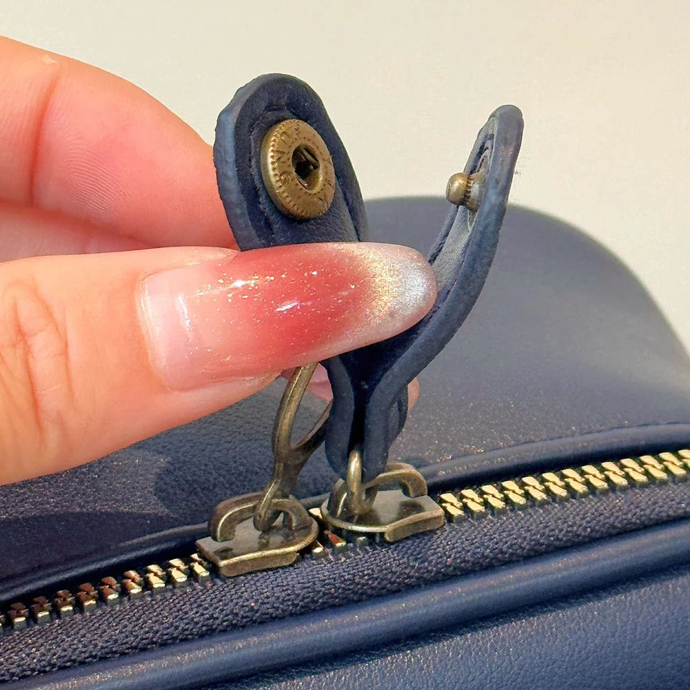 Leather Small Crossbody Cell Phone Bag & Adjustable Removable Strap