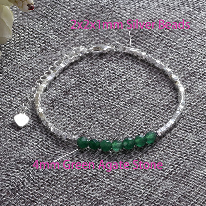 VENTFILLE 925 Sterling Silver Line Extremely fine Bracelet