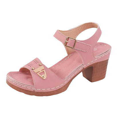 Fashion Sandals with Adjustable Buckles