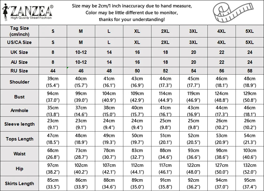 ZANZEA Fashion 2PCS Women Summer Dress Set Short Sleeve Blouse Sundress Casual Solid Outfits