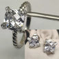 2025 New High-Quality Silver and Gold Color Set with 8mm Colorful Main Stone