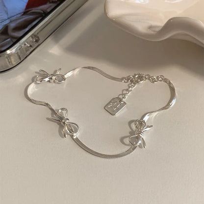 VENTFILLE 925 Sterling Silver Butterfly Bracelet