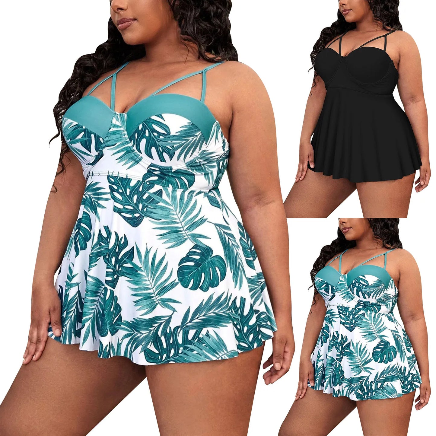 2026 Women Swimsuit Push Up Bathing Suit Women Plus Size Two Piece