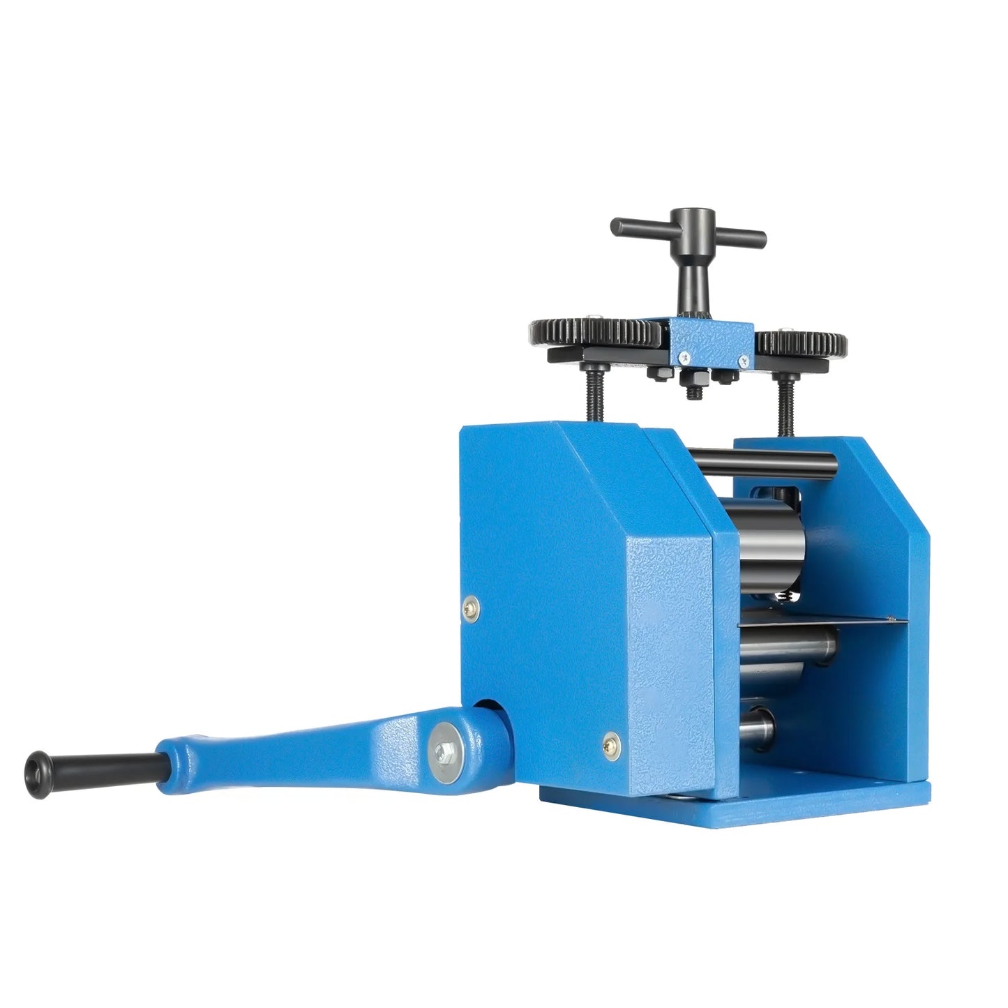 3inch Three-in-One Jewelry Rolling Mill Machine Flat Metal Goldsmith Gold Silver Engraver Tool 40cr Rollers for DIY Jewelry Work