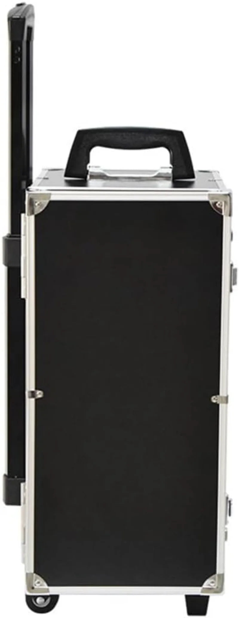 Rolling Jewelry Trolley Case with Drawers Sturdy for Travel and Vendor Showes