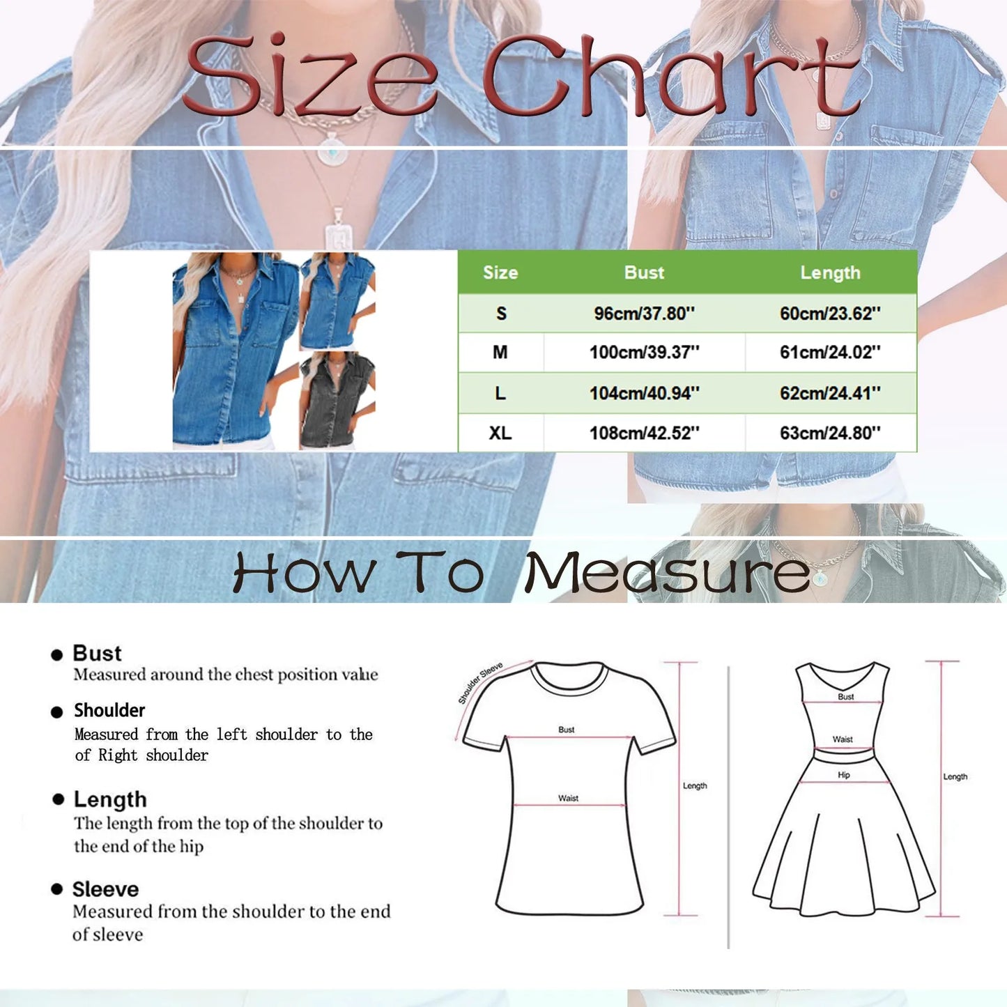 Youthful Woman Blouses Summer Slimming Short Sleeve Denim Shirt