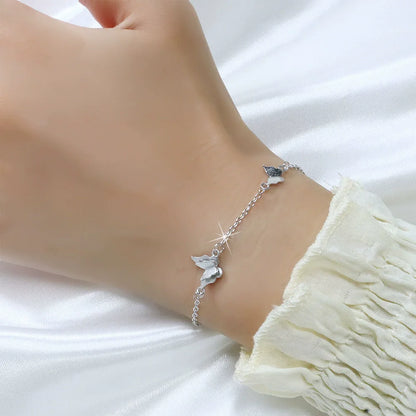 VENTFILLE 925 Sterling Silver Butterfly Bracelet
