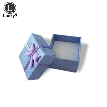 4*4*3cm 120pcs Jewelry Boxes for Jewelry Assorted Colors Ring Box Small Gift Boxes