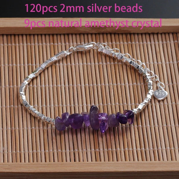 VENTFILLE 925 Sterling Silver Line Extremely fine Bracelet