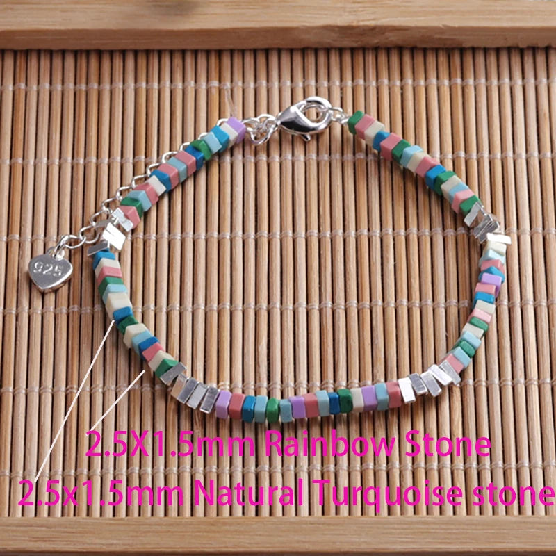 VENTFILLE 925 Sterling Silver Line Extremely fine Bracelet