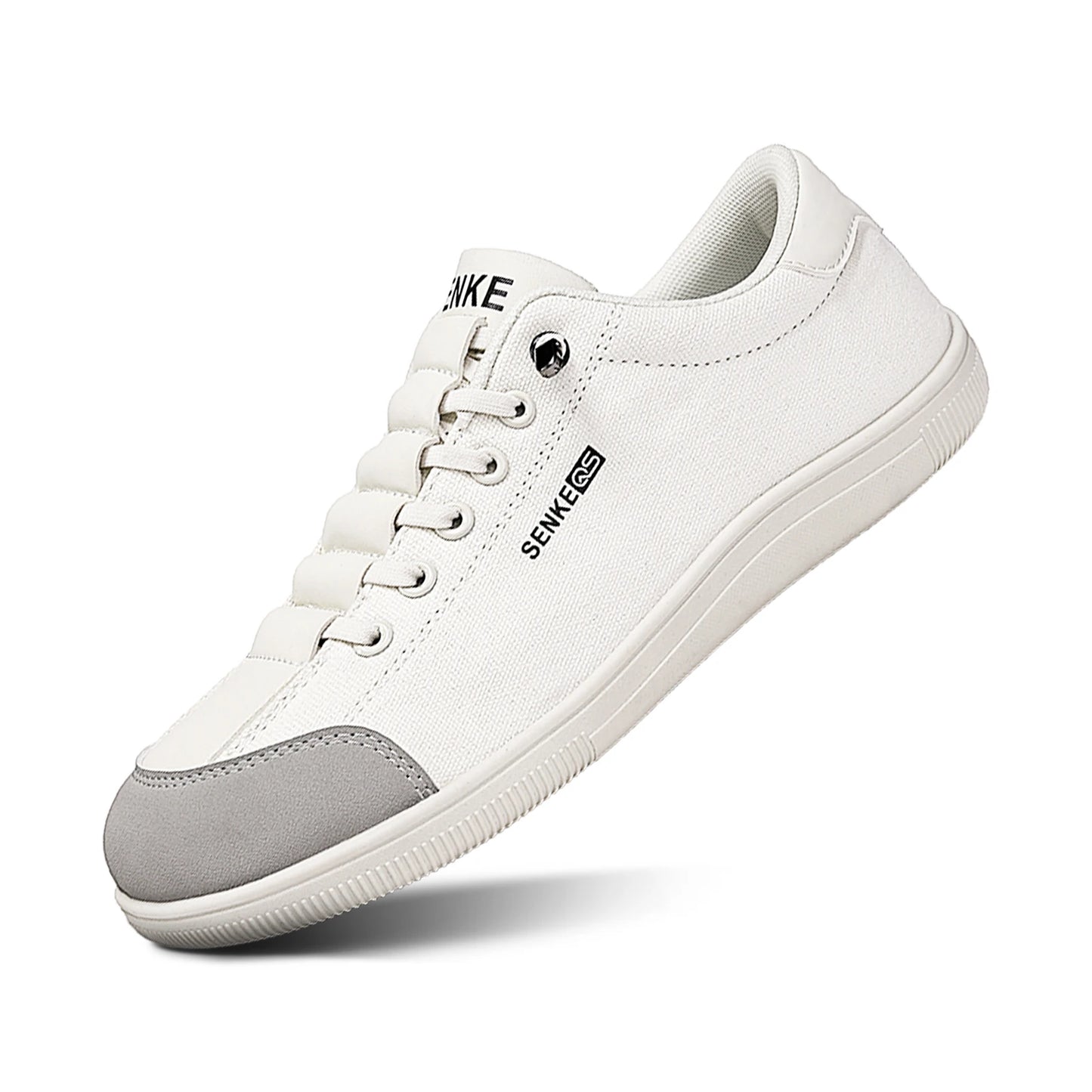Womens Wide Toe Box Shoes Casual Comfortable Barefoot Slip On Loafers Zero Drop Leather Canvas