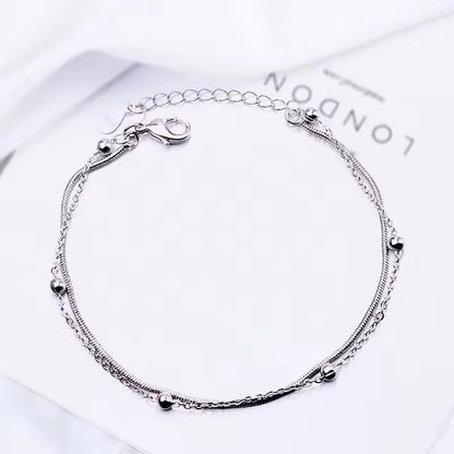 VENTFILLE 925 Sterling Silver Line Extremely fine Bracelet