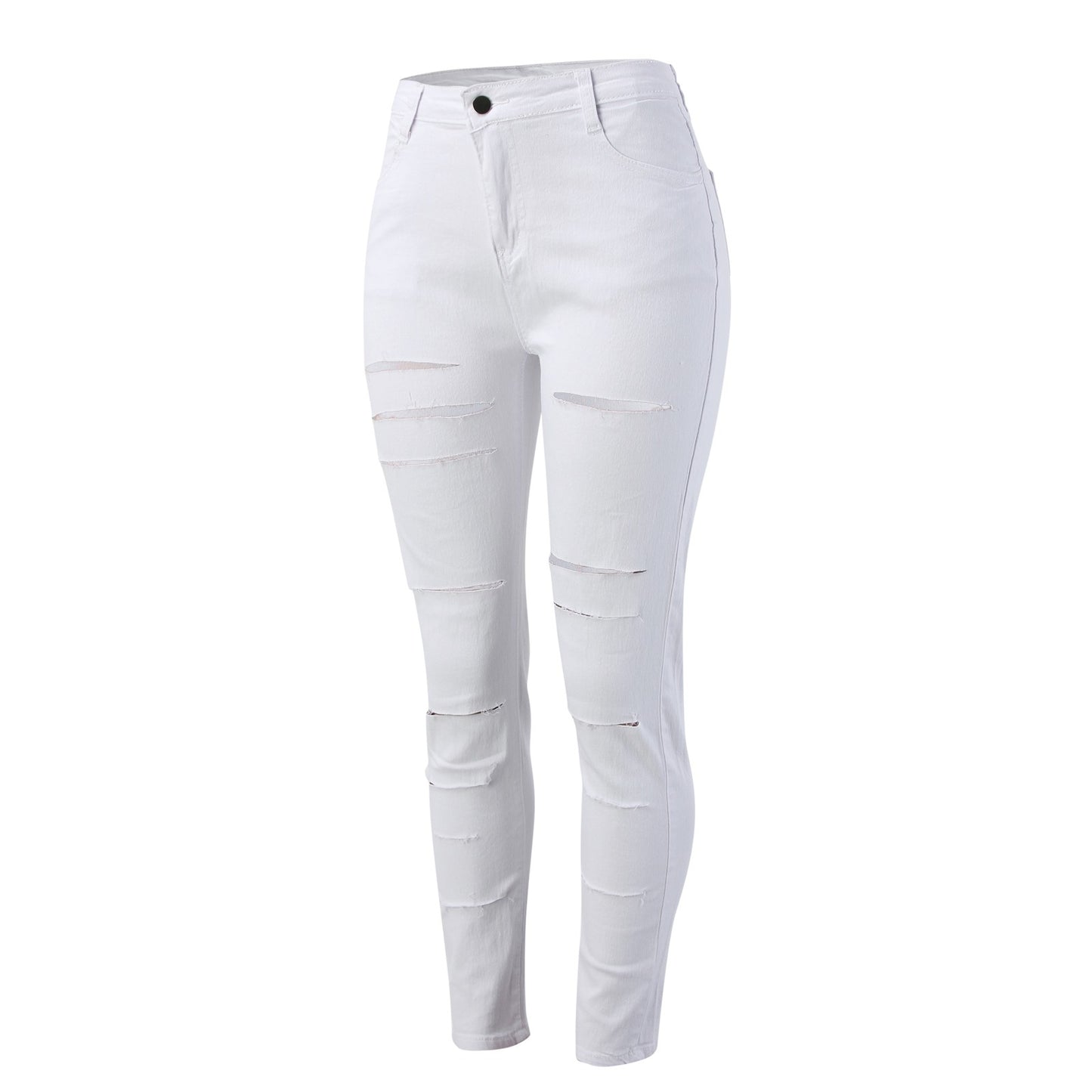 New Ripped Jeans Women'S Pencil Pants Ripped
