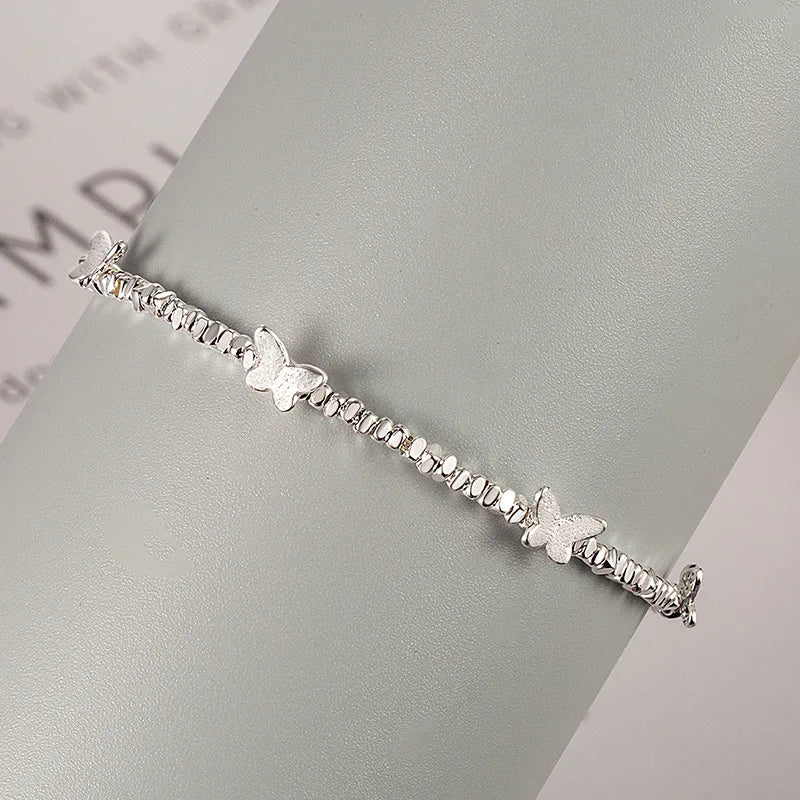 VENTFILLE 925 Sterling Silver Butterfly Bracelet