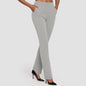 Women Business Casual Work Pants High Waist Stretch with Pockets