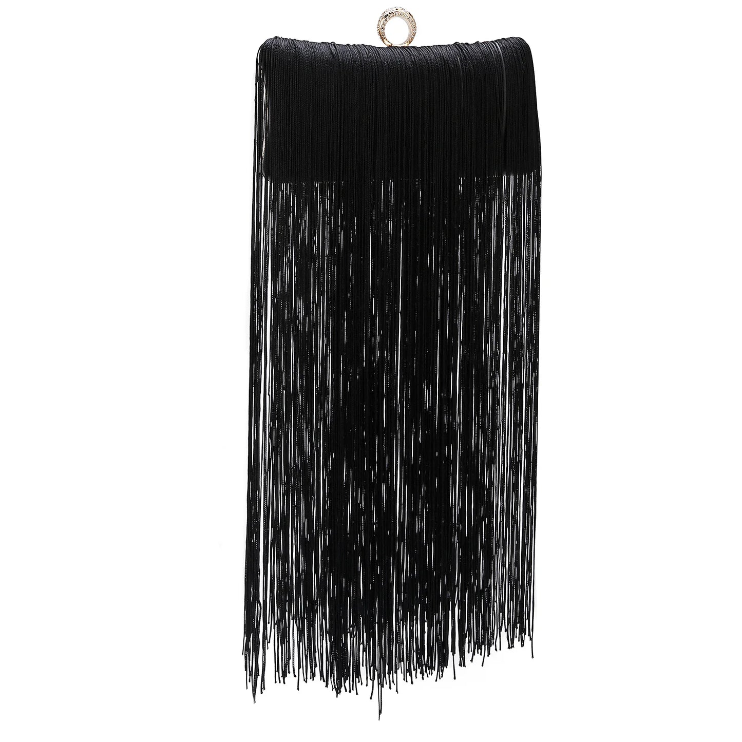 Evening Bag for Women Long Tassel Design Clutch Purses For Wedding Cocktail Prom
