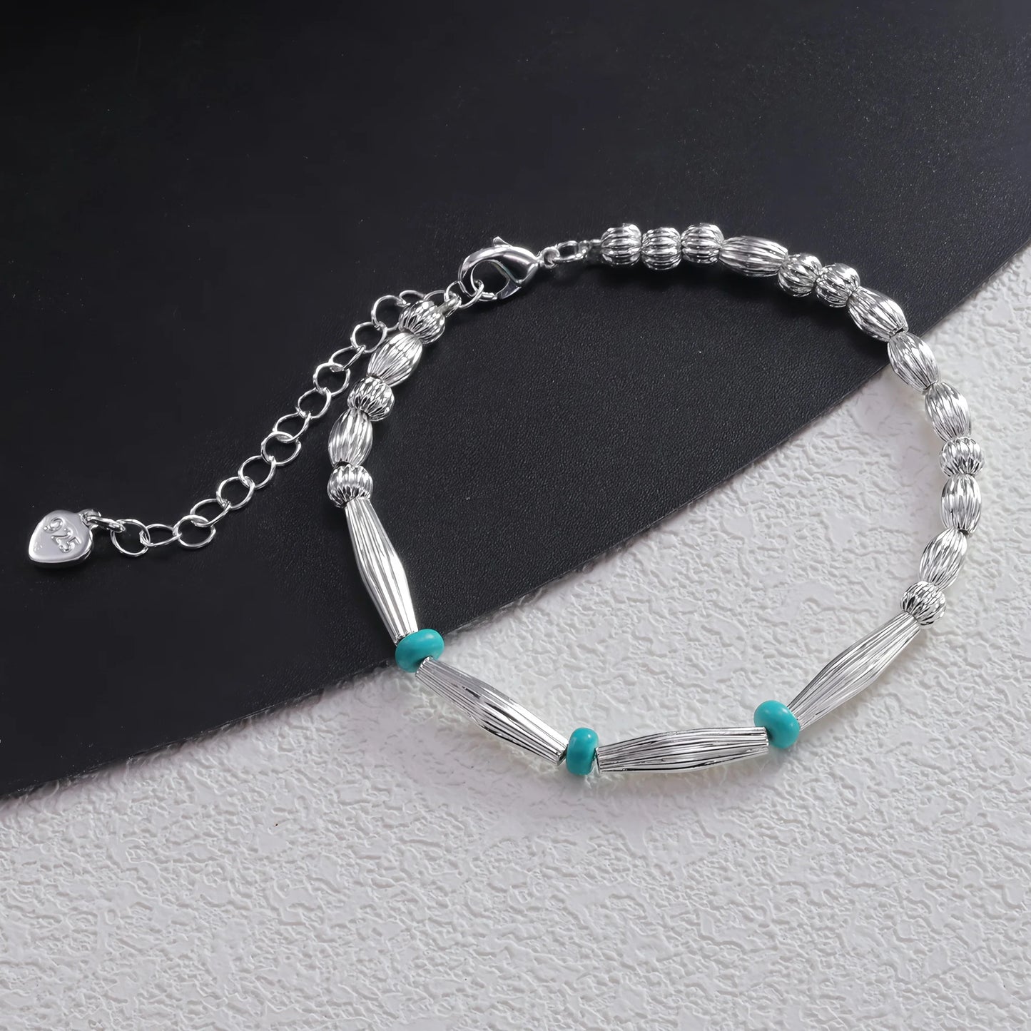 VENTFILLE 925 Sterling Silver Line Extremely fine Bracelet