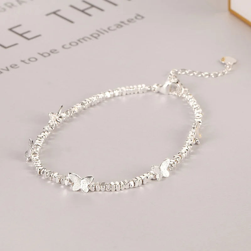 VENTFILLE 925 Sterling Silver Butterfly Bracelet