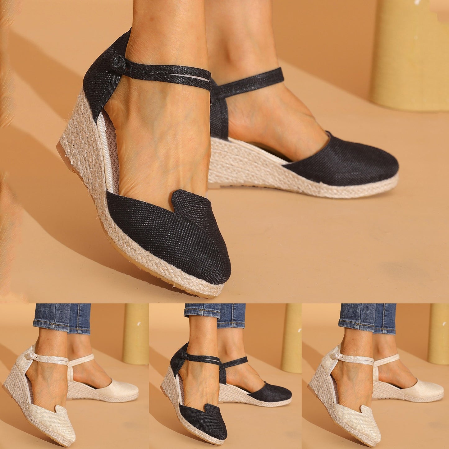 Women Platform Wedge Sandals