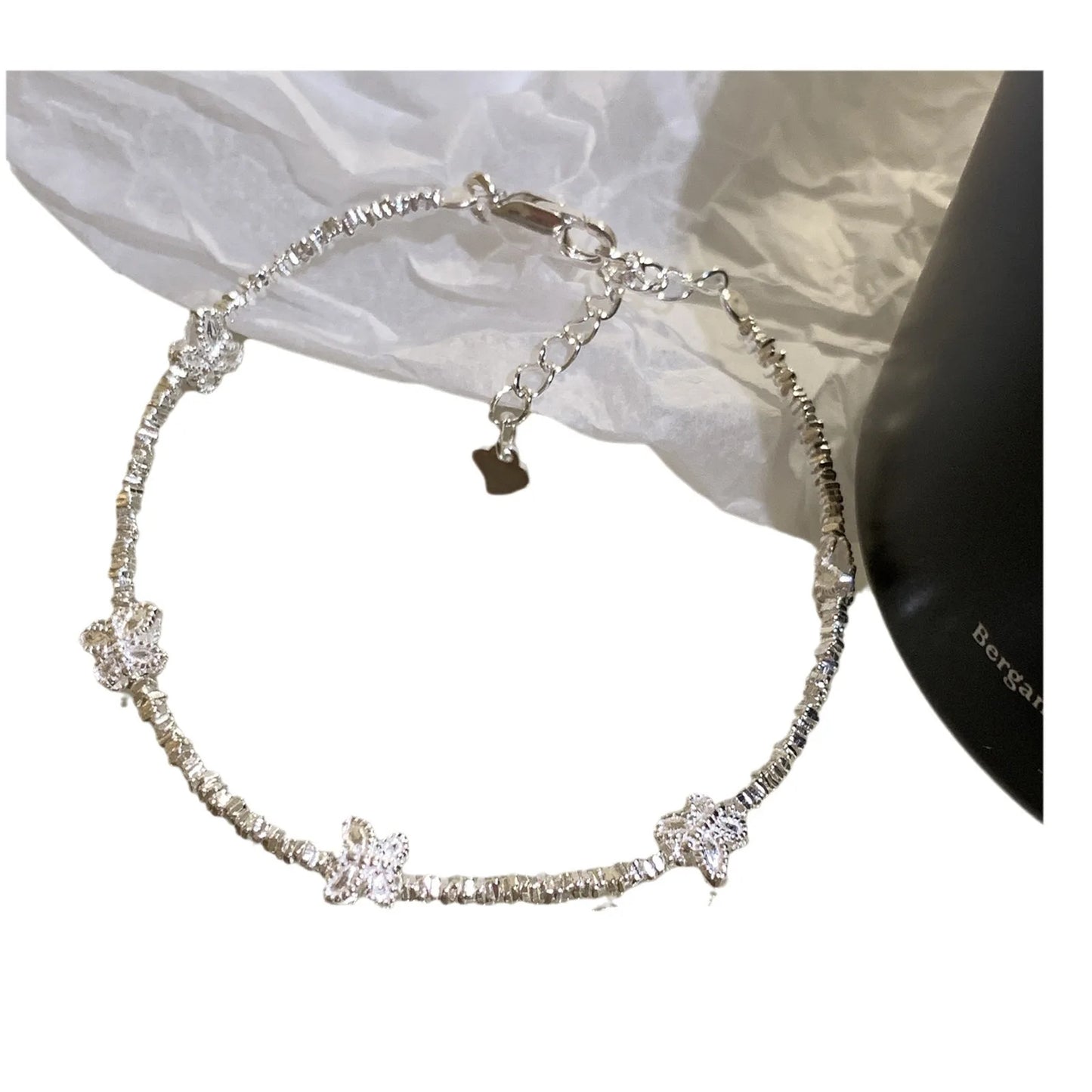 VENTFILLE 925 Sterling Silver Butterfly Bracelet
