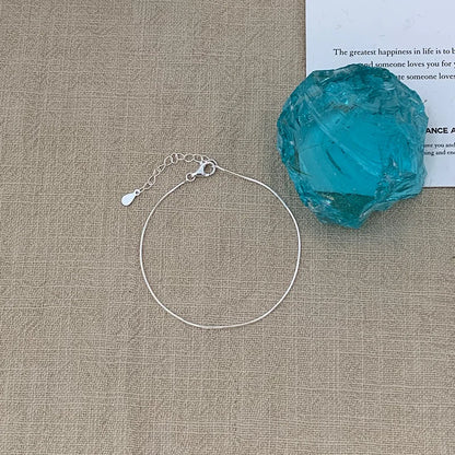 VENTFILLE 925 Sterling Silver Line Extremely fine Bracelet