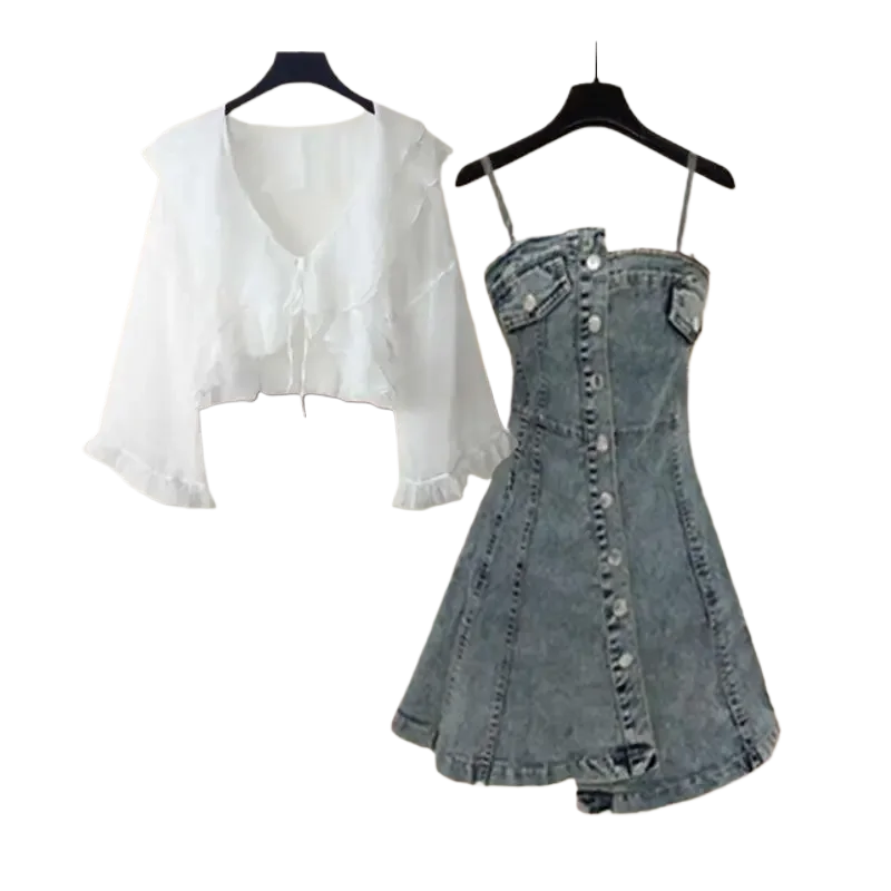 2026 Women Spring Summer Denim Skirt