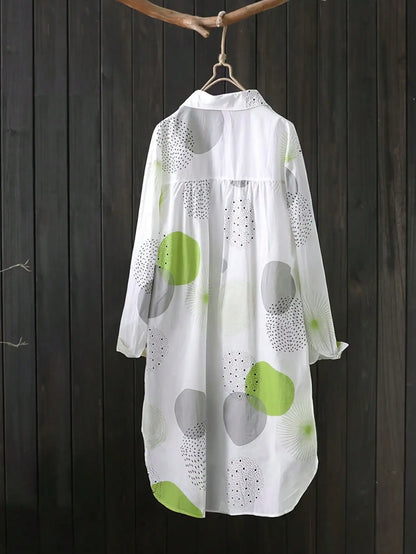 PLUS SIZE Women's Shirt - Loose Comfortable Chic Blouse