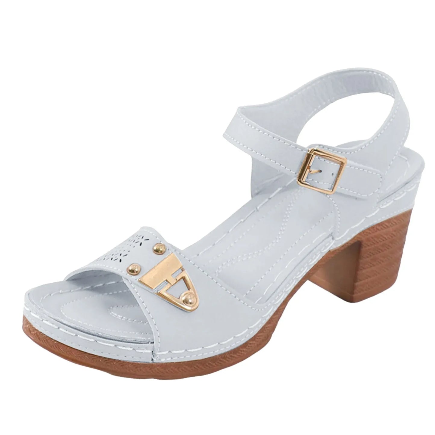 Fashion Sandals with Adjustable Buckles