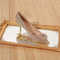 Womens High Heel Shoes Fad Elegant Crystal Pointed Toe Pumps