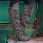 Women's Fringe Vintage Knee high Boot with Tassel