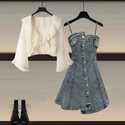 2026 Women Spring Summer Denim Skirt