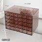 Large Capacity Multi-Layer Desktop Drawer Style Jewelry Box Earring Ring