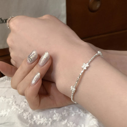 VENTFILLE 925 Sterling Silver Butterfly Bracelet