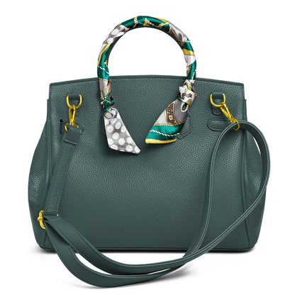 Women's Leather Spacious Purses & Handbags with Shoulder Strap