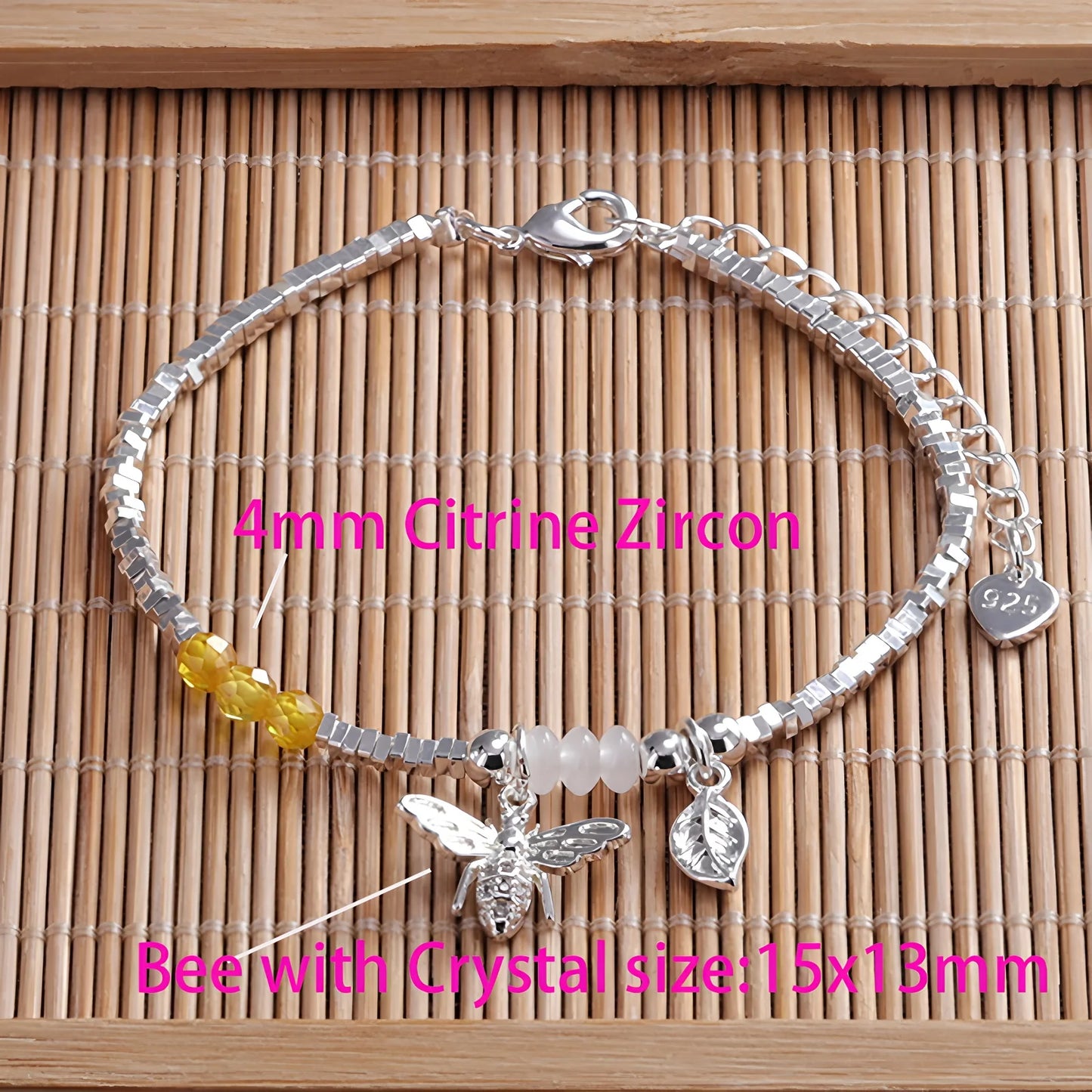 VENTFILLE 925 Sterling Silver Line Extremely fine Bracelet
