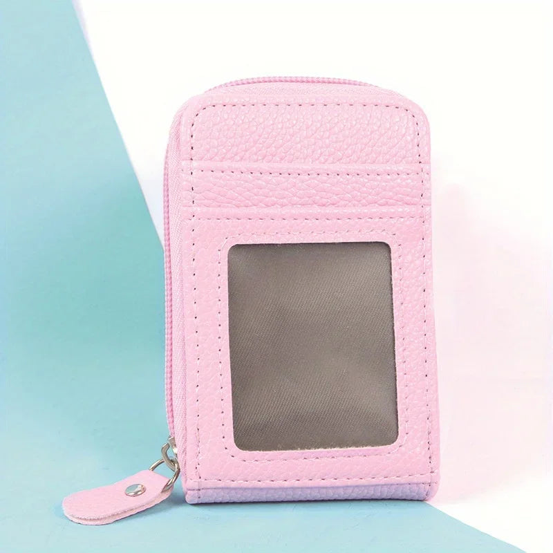 RFID Blocking Multi Card Slots Card Holder