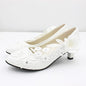 White Flower Pumps New Arrival Women's Shoes